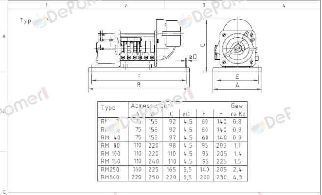 R40MM1-5.0K+5.0K  Frizlen