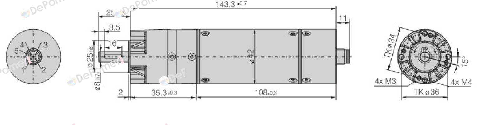 ECI-C-42.40 B00-PX42/5  EBM Papst