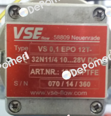 VS 0,1 EPO12V 32N11/4 - 10...28VDC Vse-Flow