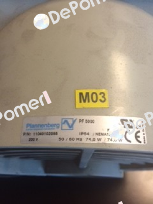 PF 5000 REPLACED BY PF 65000 230V 54 Ral 9011 11665102050  Pfannenberg