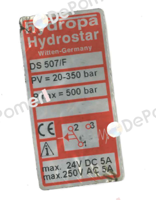 DS-507/F-350 Hydropa Hydrostar