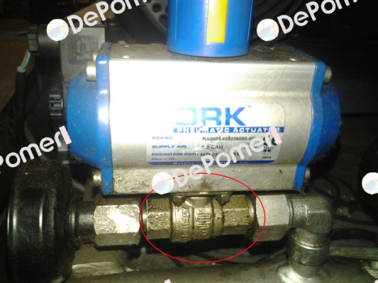 KV 901 ¾ " 2 way ball valve   Tork