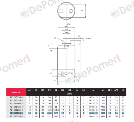 721E38505-1  Destaco