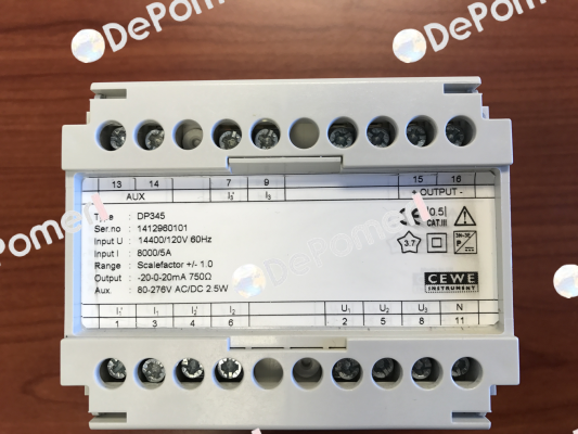 Type: DP345 obsolete, replacement DPT623-156 Cewe