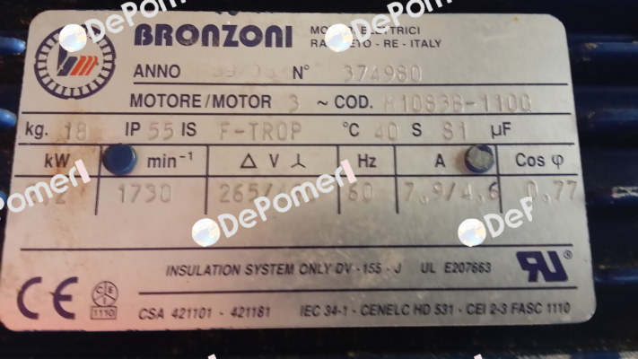 GR 100 B5 (374980)  Bronzoni