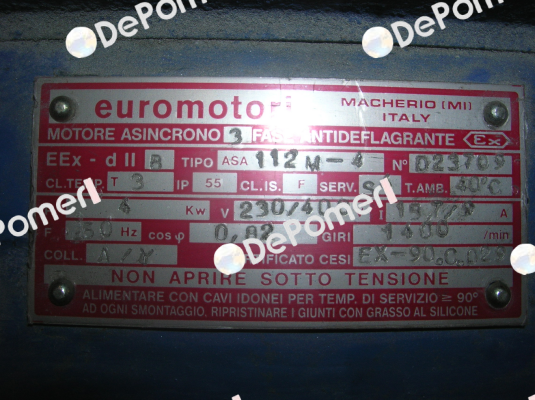 Brake for ASA 112 M-4  Euromotori