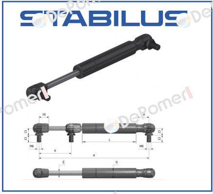 094595 / 150N Stabilus