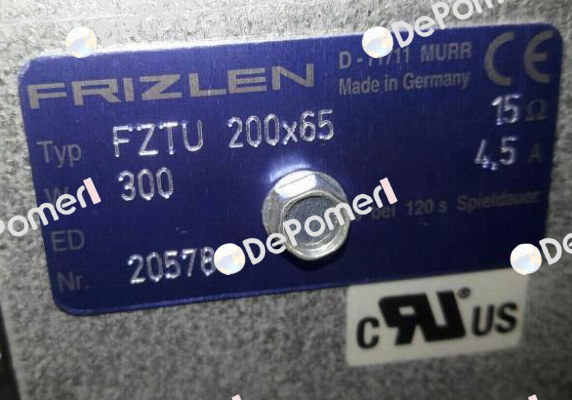 FZTU200X65-15 Frizlen