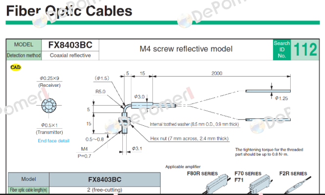 FX8403BC  Takex