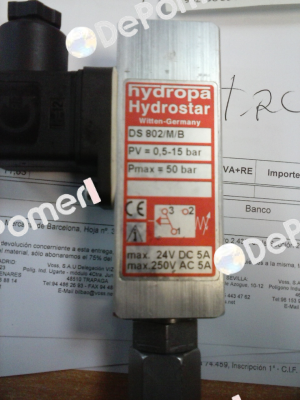 DS-802/M/B (802MB) (12126) Hydropa Hydrostar