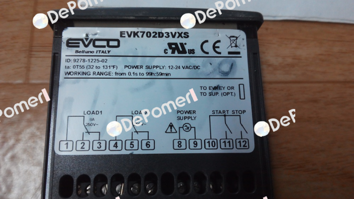 EVK702D3VXS  EVCO - Every Control