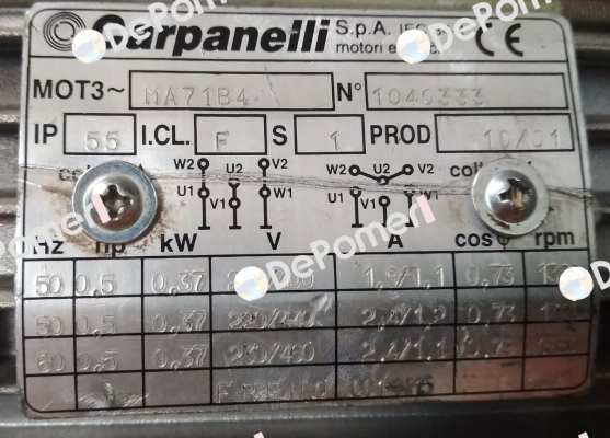 MA71B4  oem Carpanelli