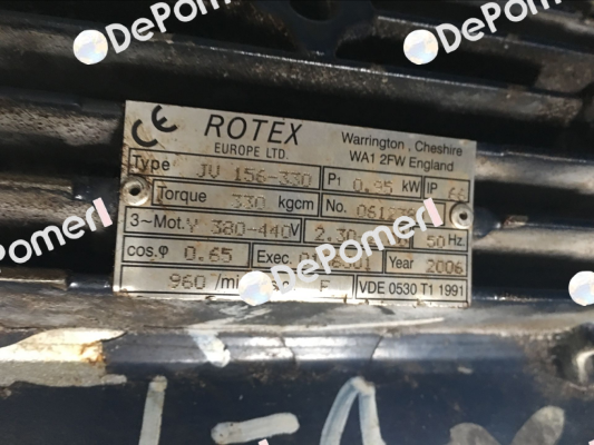 V156-330 Rotex