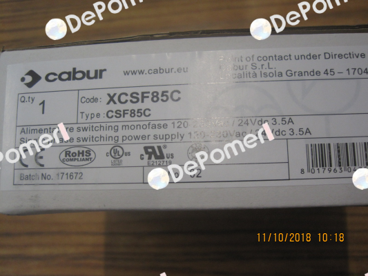 XCSF85C  Cabur