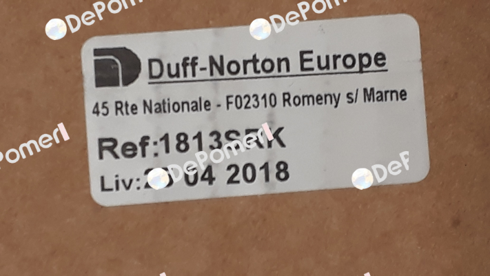 1813SRK Duff Norton