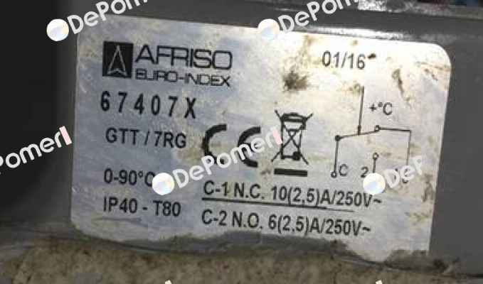 P/N: 67407X, Type: GTT / 7RG IMIT (Afriso)