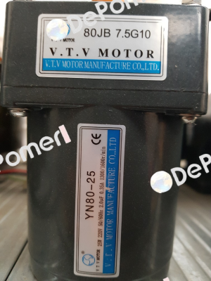 YN80-25/80JB7.5G10 V.t.v Motor