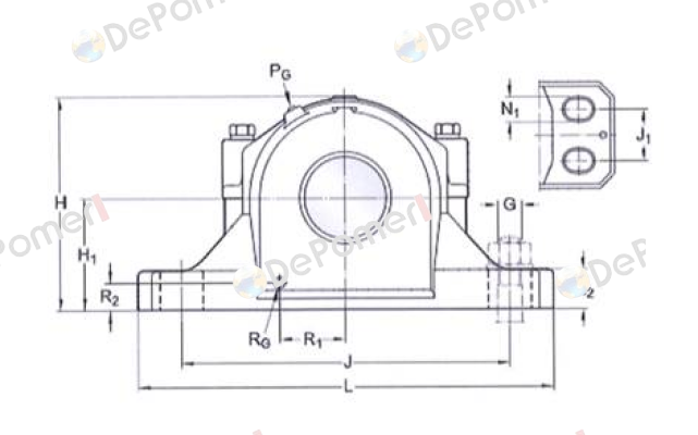 SAF 23032 K-TIMKEN Timken