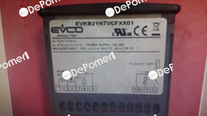 EVK521N7VCFXX01 invalid reference, valid EVKB21N7VCFXX01 EVCO - Every Control