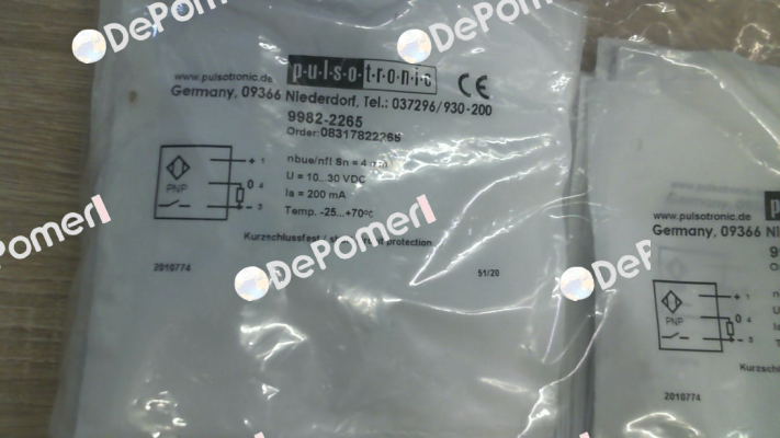 08317822265 / KJ4-M12MN50-DPS-V2 Pulsotronic