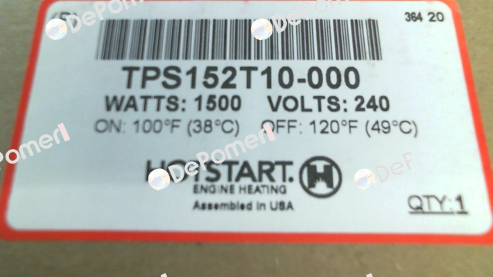 TPS152T10-000 Hotstart