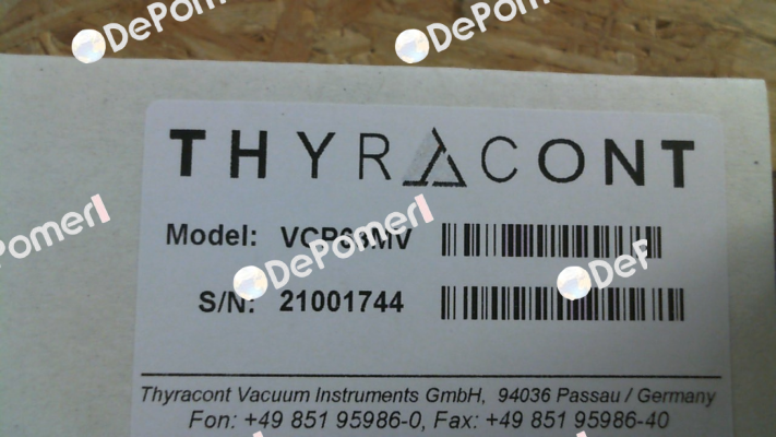 VCP63MV Thyracont