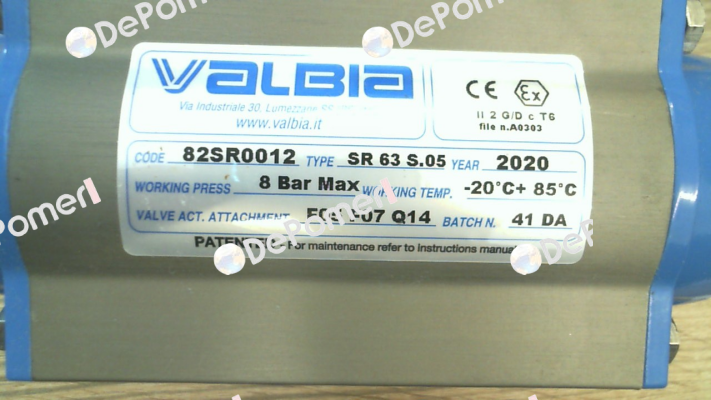 82SR0012 Valbia