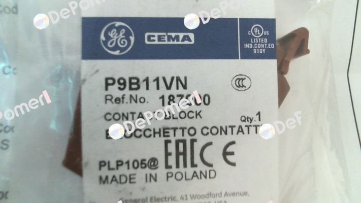 187000 Cema (General Electric)