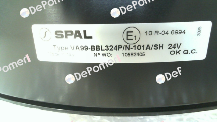 VA99-BBL324P/N-101A/SH SPAL