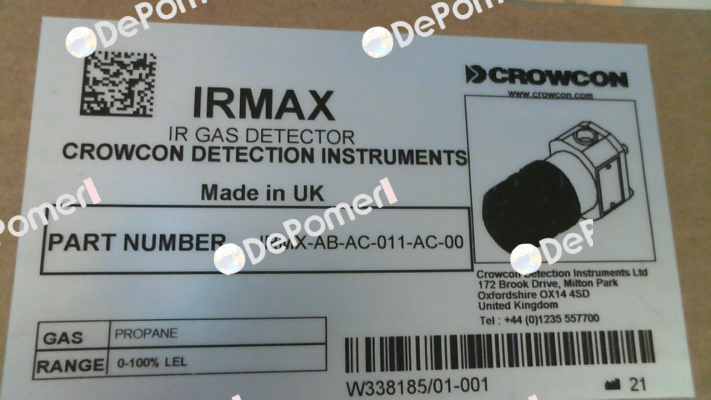 IRMX-AB-AC-011-AC-00 Crowcon