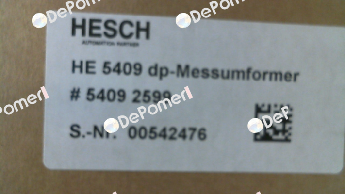 HE 5409 (5409 2599) Hesch