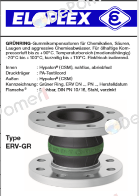 ERV-GR 250.10 Elaflex