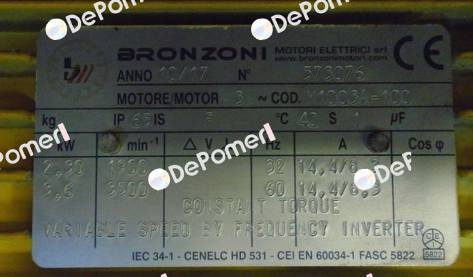 M1003A1700.0001 Bronzoni