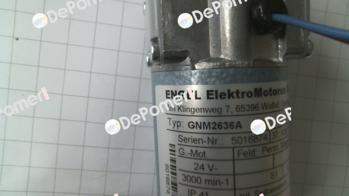 GNM2636A Engel Motor