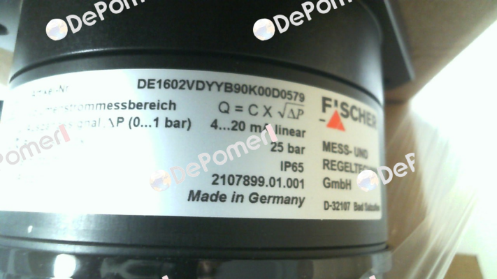 DE1602VDYYB90K00D0579 Fischer