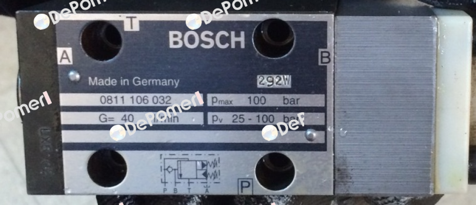 0 811 106 032 obsolete/alternative R901224244 or R901224235  Rexroth