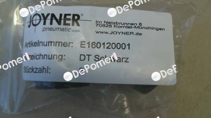 E160120001 Joyner Pneumatic