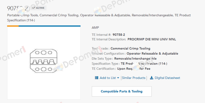 90758-2 TE Connectivity (Tyco Electronics)