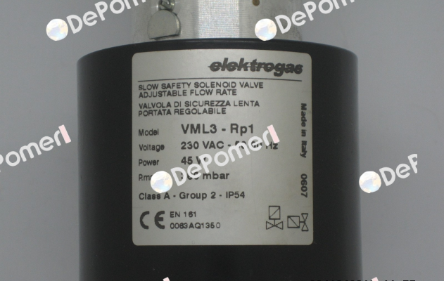 VML3 RP 1“ (stock) Elektrogas