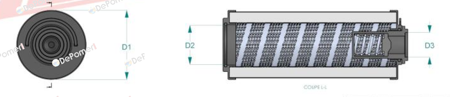 RE 8 MS compatible SH 63303 Sofima Filtri