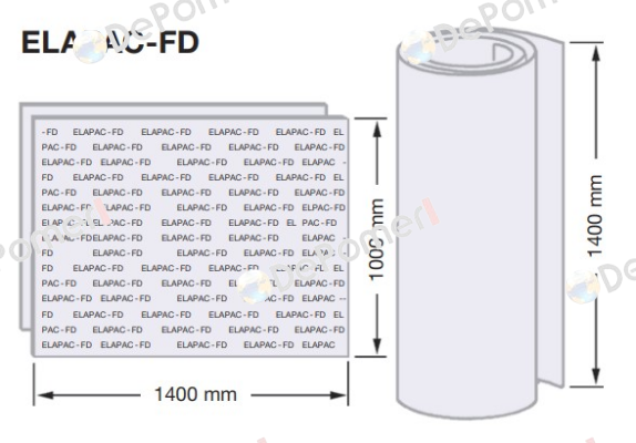 ELAPAC-Platte 2mm Elaflex