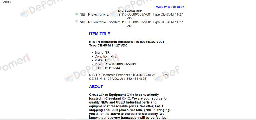 110-00089 TR Electronic