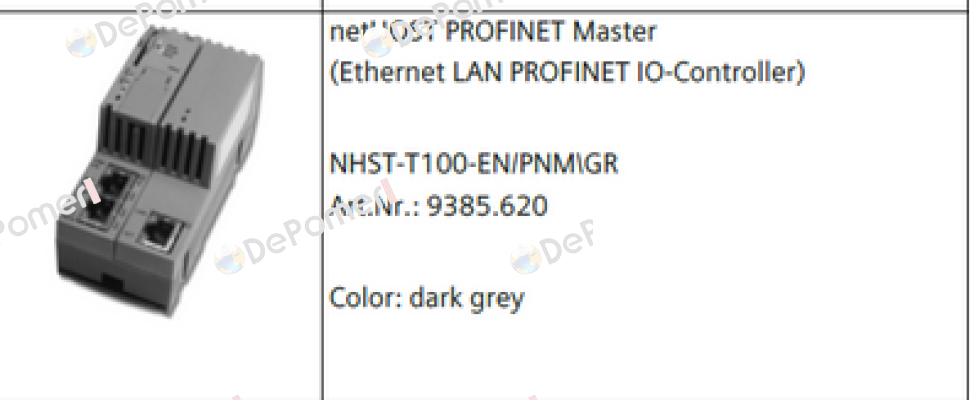 NHST-T100-EN/PNM/GR Hilscher