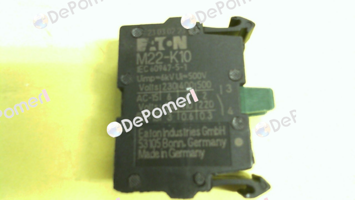 p/n: 216376, Type: M22-K10 Moeller (Eaton)