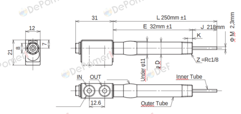 JC-KRM-10-L250-E32-J218-M2.3 Ahresty-tec