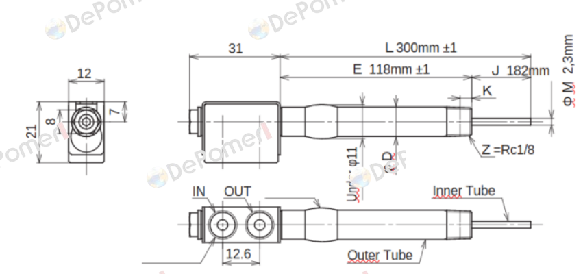 JC-KRM-10-L300-E118-J182-M2.3 Ahresty-tec