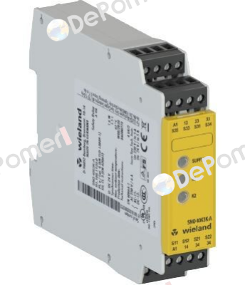 (R1.188.0990.0) SNO4063K-A AC/DC 24V (A) Wieland Electric