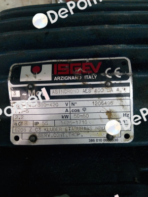 ASINCRONO AES 100 LA 4    NO:1206496  OEM  Isgev