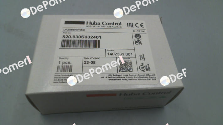 520.930S032401 Huba Control